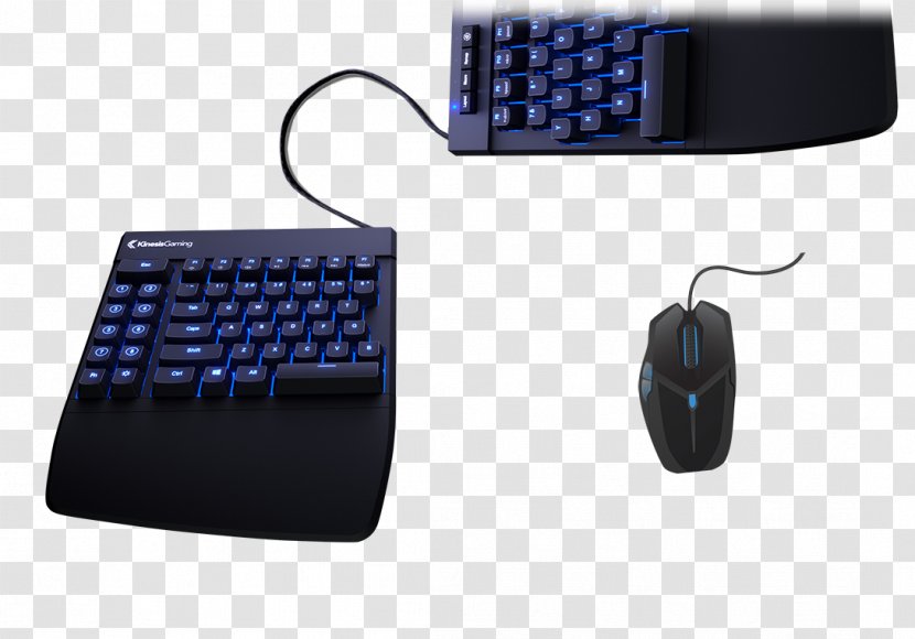 Computer Keyboard Kinesis Freestyle Edge Split Gaming Mouse Ergonomic - Output Device - Hand Transparent PNG