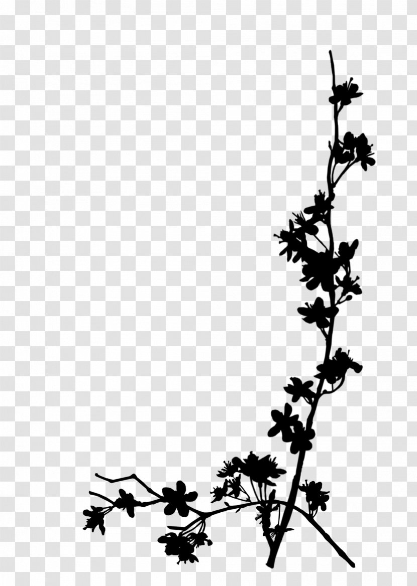 Twig Flower Plant Stem Leaf Font - Tree Transparent PNG