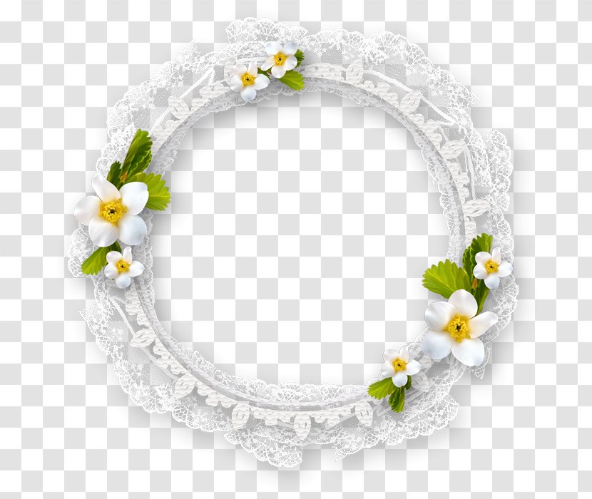 Easter Bunny Picture Frames Photography - Floral Design Transparent PNG