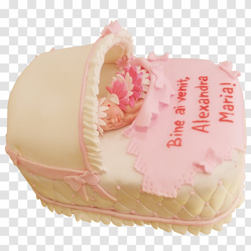 Buttercream Cake Decorating Torte Royal Icing Pink M - Roz Transparent PNG