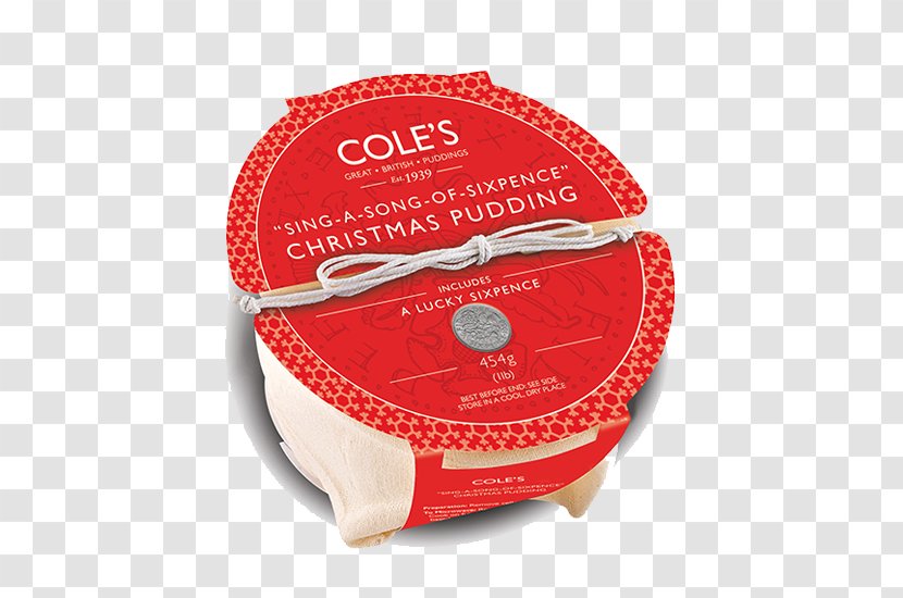Christmas Pudding Spotted Dick Sixpence Transparent PNG