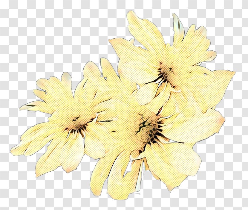Chrysanthemum Cut Flowers Floristry Flower Bouquet - Gerbera - Yellow Transparent PNG