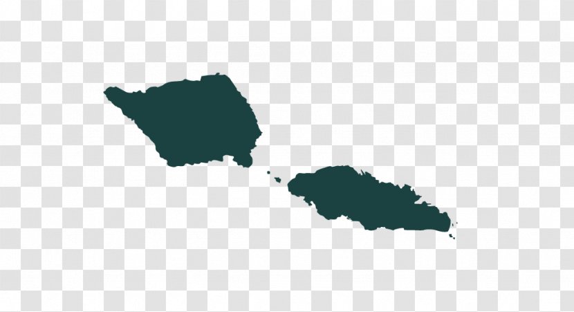 Samoa Vector Map Transparent PNG