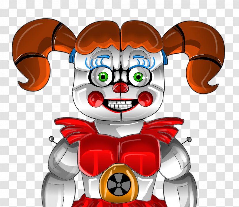 Five Nights At Freddy's Clown Jump Scare Circus Animatronics - Chase Whisply Beta Transparent PNG