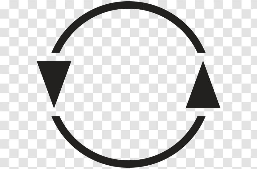 Arrow Circle - Black Transparent PNG