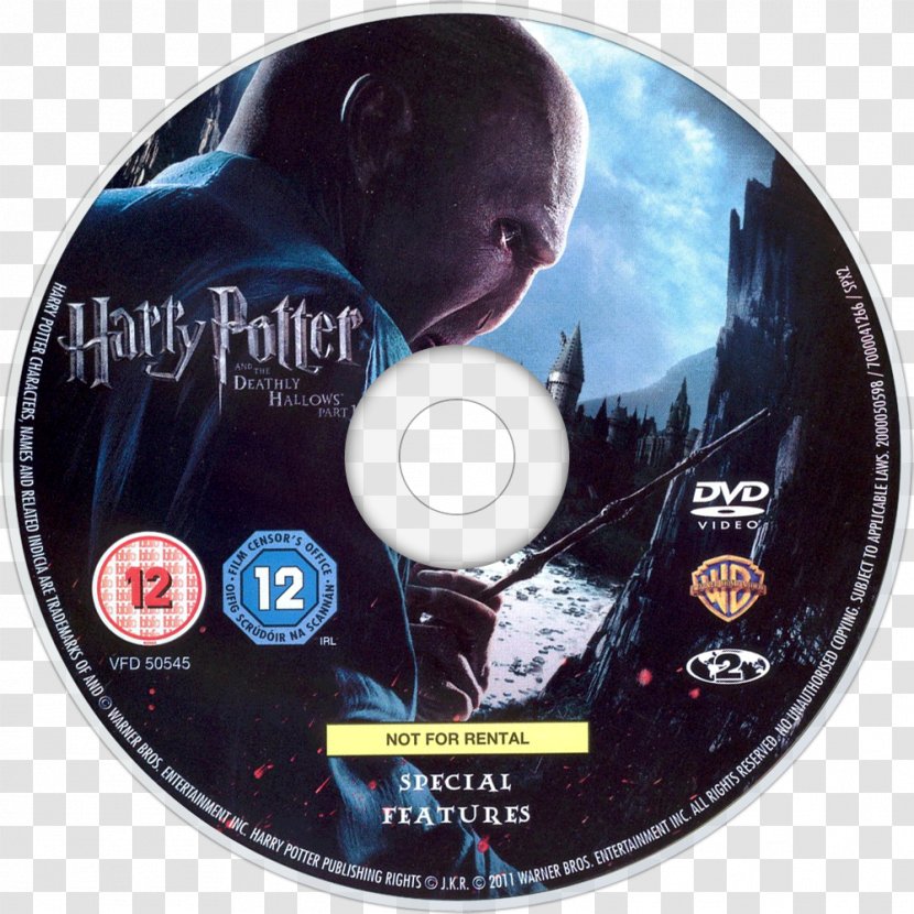 Compact Disc Harry Potter And The Deathly Hallows: Part I DVD Blu-ray - Flower - Dvd Transparent PNG
