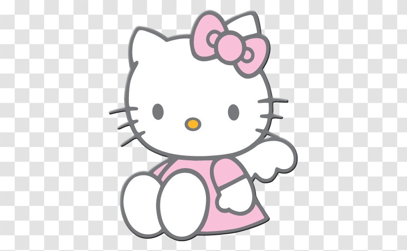 Hello Kitty Logo Image My Melody Sanrio - Heart Transparent PNG