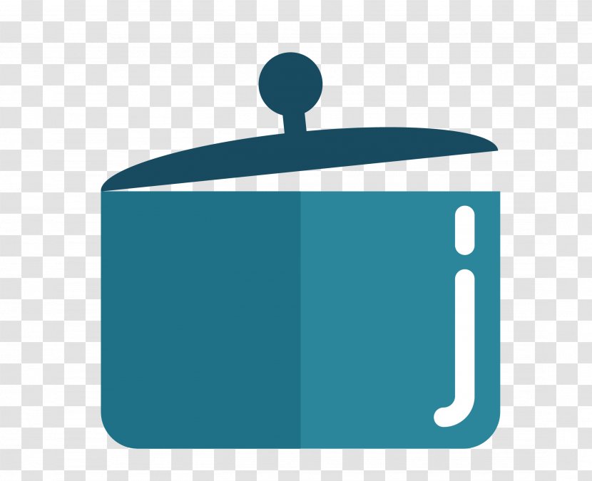 Cookware And Bakeware Crock Stock Pot Casserole - Logo - Blue With Cooking A Lid Transparent PNG