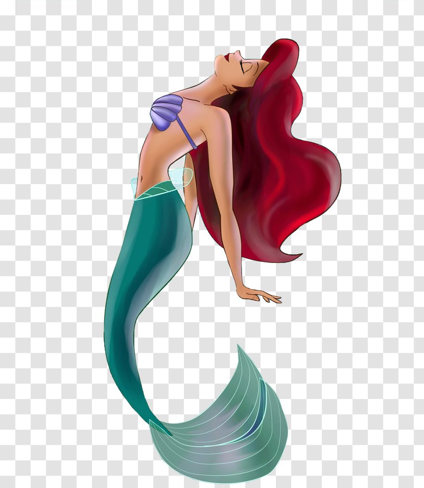 The Little Mermaid Ariel Figurine Transparent PNG