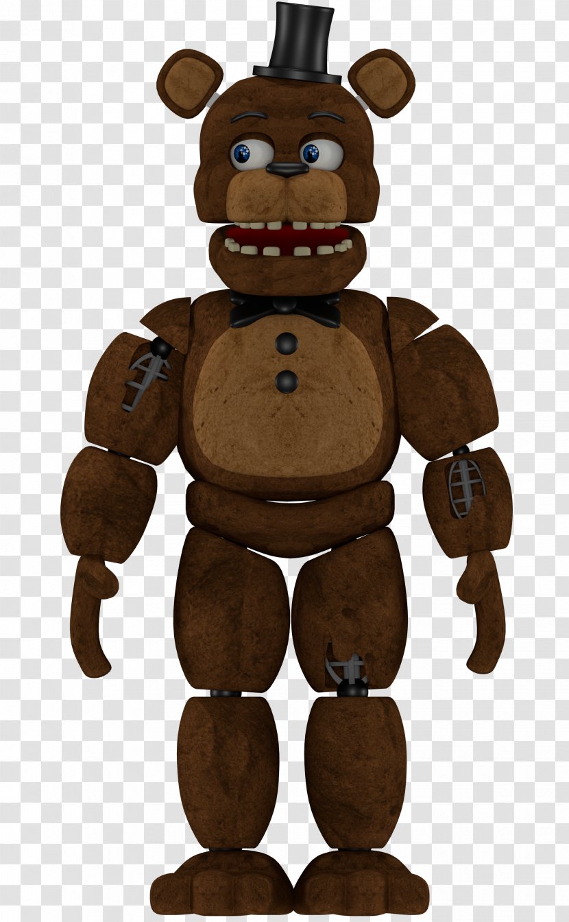 Five Nights At Freddy's 2 4 3 FNaF World - Freddy S - Withered Transparent PNG