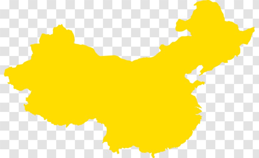 Flag Of China Map Transparent PNG