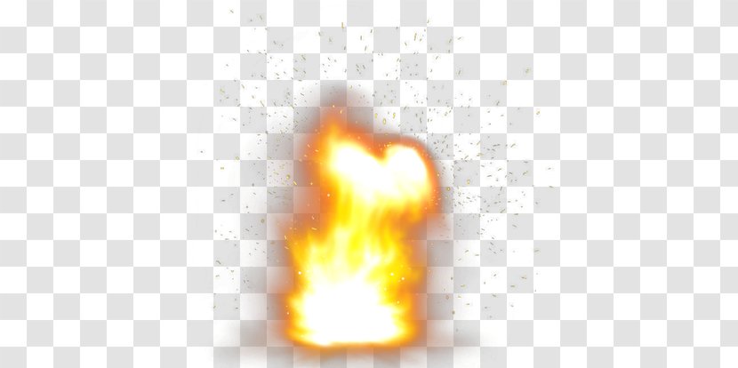 Yellow Flame Computer Wallpaper Transparent PNG