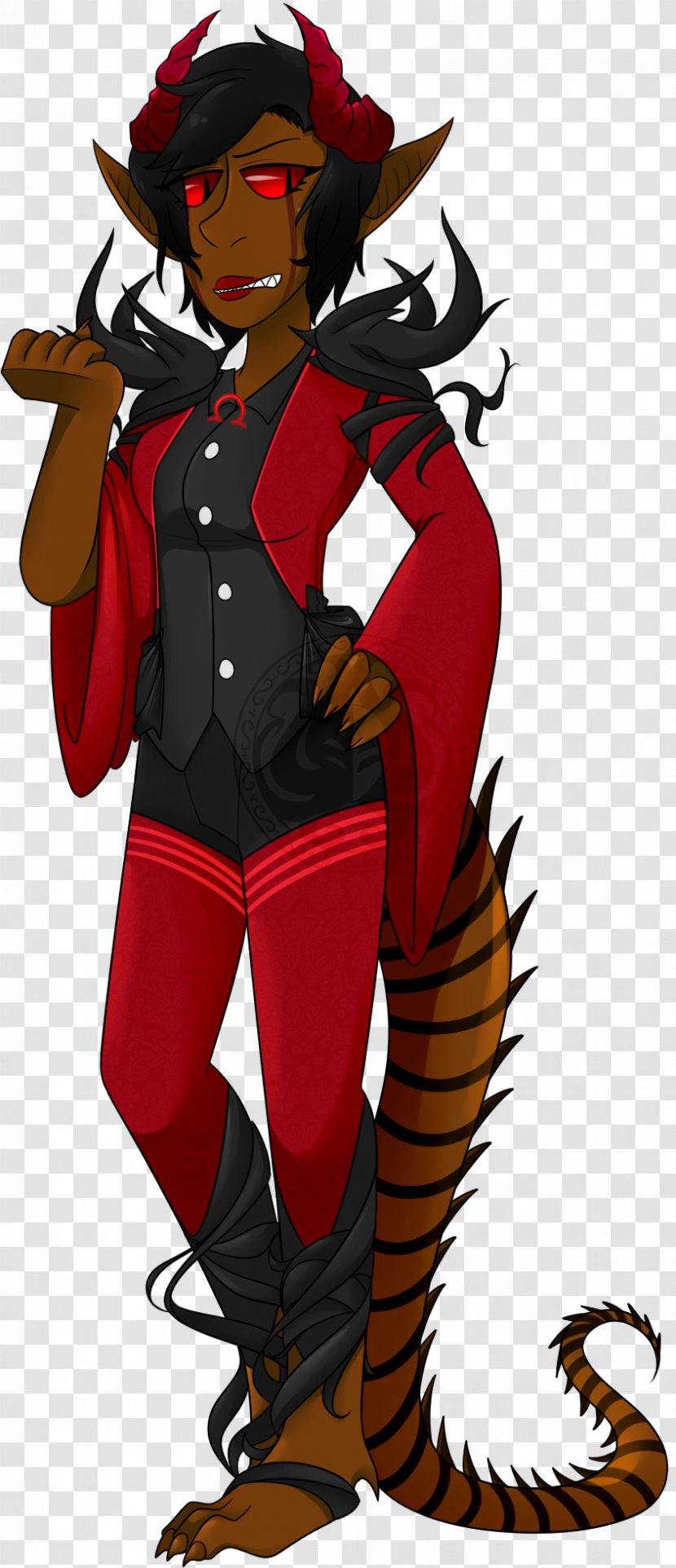 Illustration Demon Cartoon Costume Design Transparent PNG