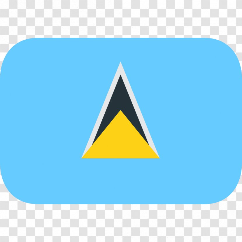 Flag Of Saint Lucia Sicily - Yellow Transparent PNG