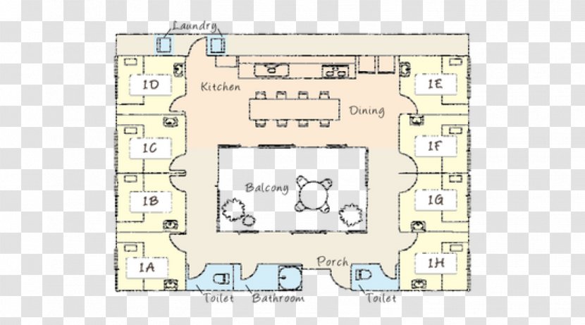 Floor Plan Land Lot Line Angle - Media - Japan City Transparent PNG