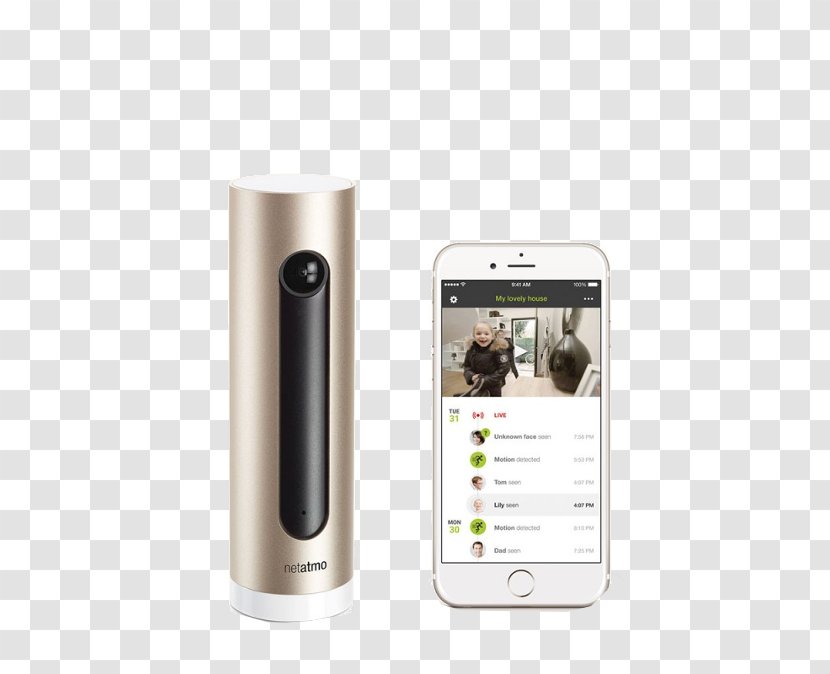 Netatmo Welcome Wireless Security Camera Facial Recognition System IP - Telephone Transparent PNG