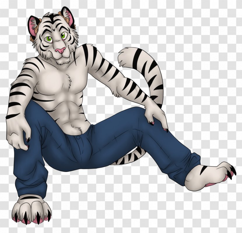 The White Tiger Cat Lion - Like Mammal Transparent PNG