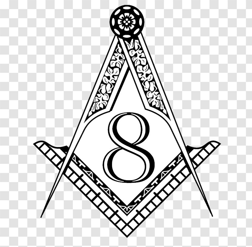 Freemasonry Masonic Ritual And Symbolism Square Compasses Jehovah's Witnesses - Silhouette - Symbol Transparent PNG