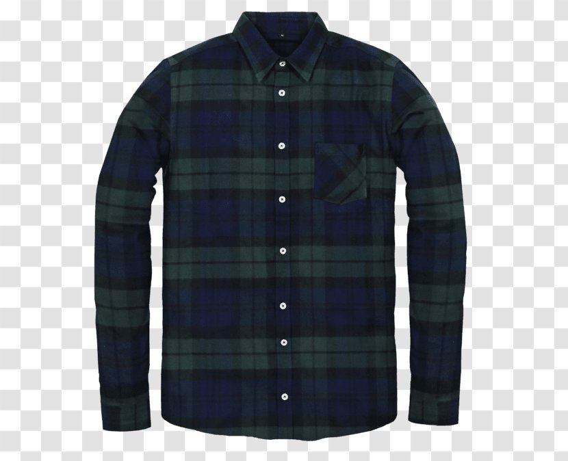 T-shirt Flannel Jacket Check - Stone Island Transparent PNG
