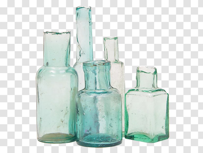 Glass Polyvore Green Clip Art - Vase - Mint Bottle Transparent PNG