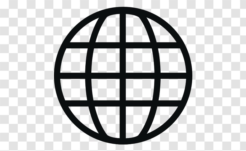 Globe World Earth Symbol - Area Transparent PNG