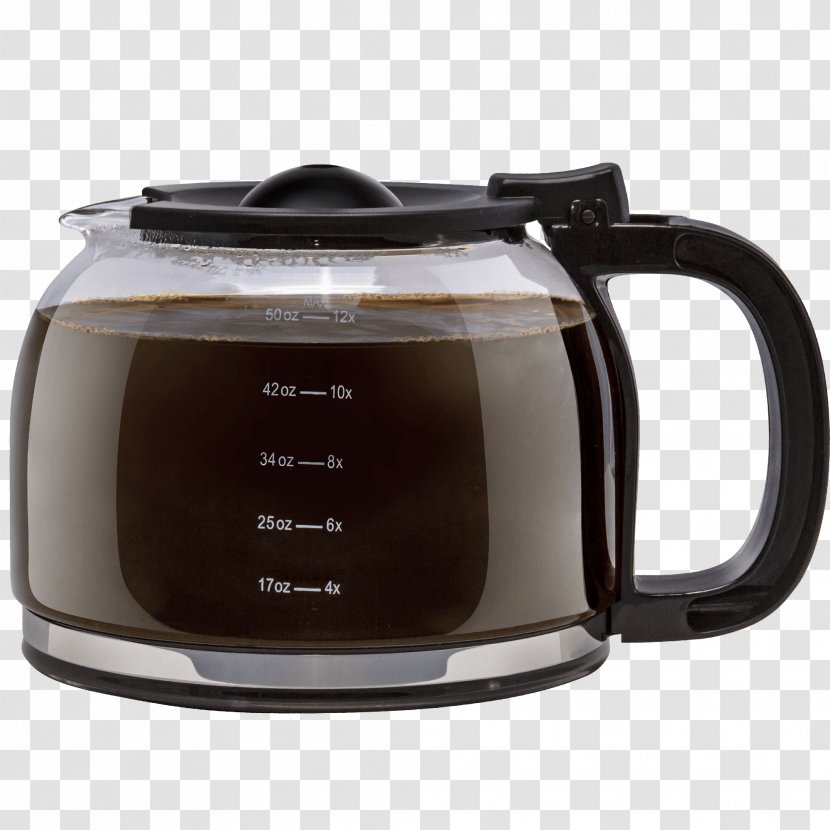 Kettle Mug Glass Lid Transparent PNG