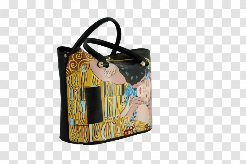 Tote Bag The Kiss Leather Artist - Zipper Transparent PNG