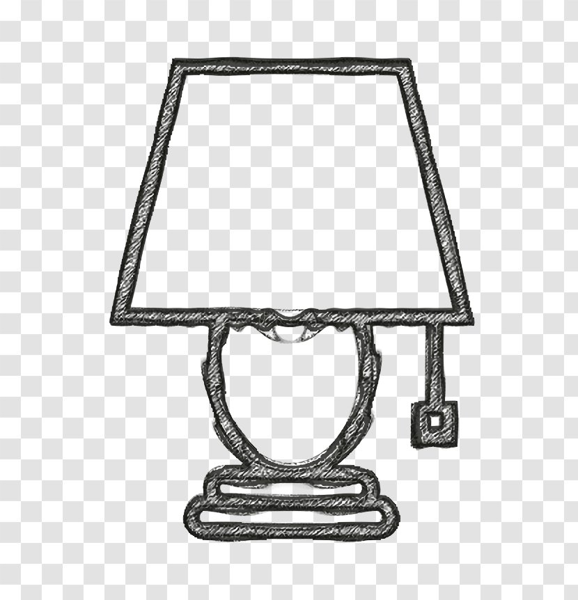 Home Icon Lamp Light - Rectangle - Metal Glass Transparent PNG