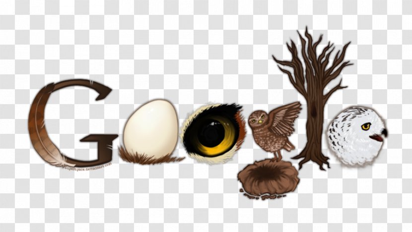 Doodle4Google Owl Bird Google Logo Doodle - Snowy Transparent PNG