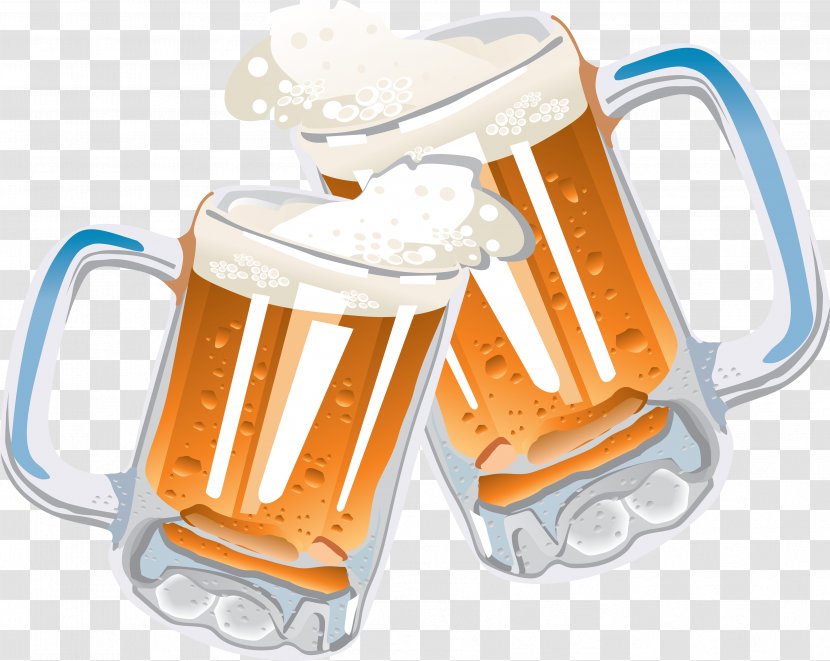 Beer Glassware Clip Art - Drinkware - Image Transparent PNG