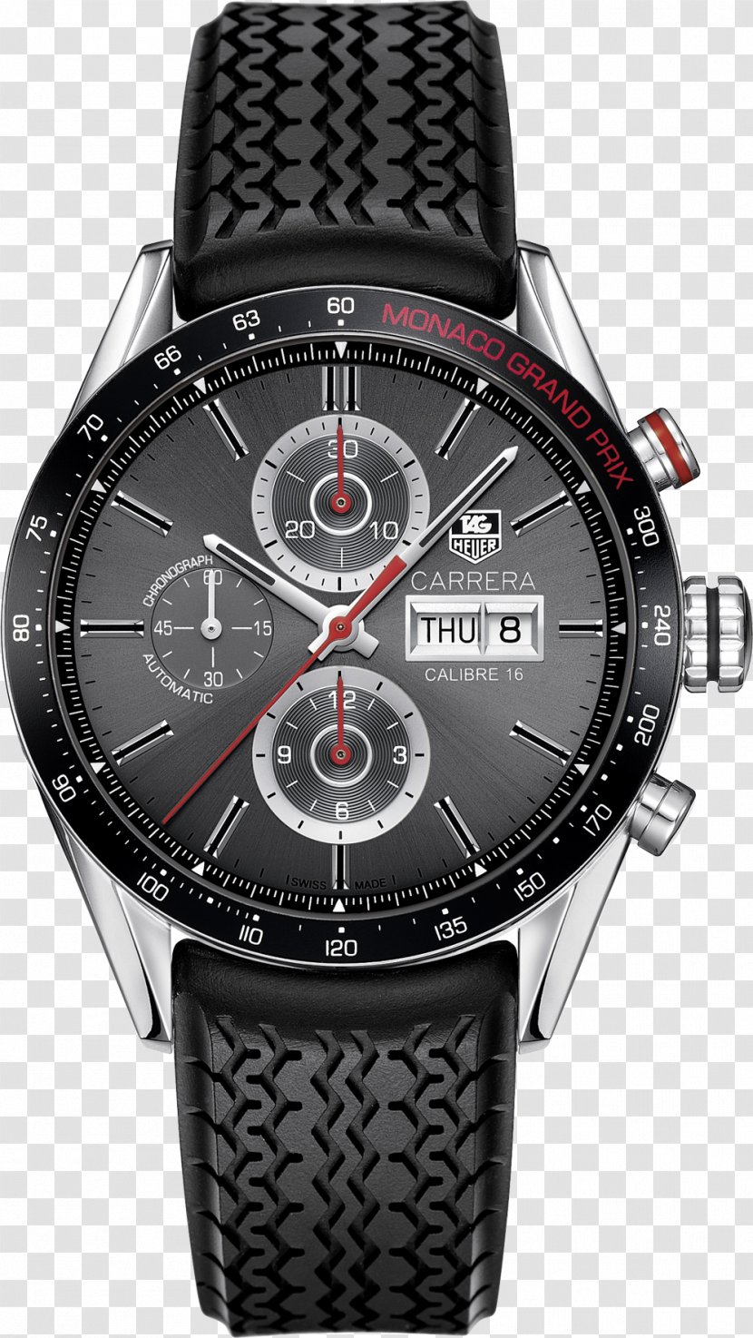 Monaco Grand Prix Chronograph TAG Heuer Watch Transparent PNG