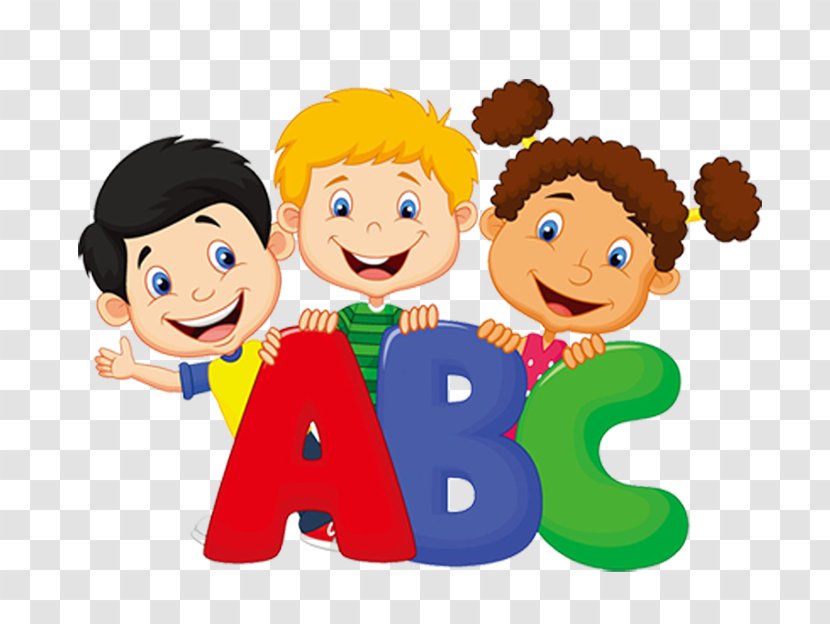 Student Pre-school Child Play - Watercolor - Children Learn The Alphabet Transparent PNG