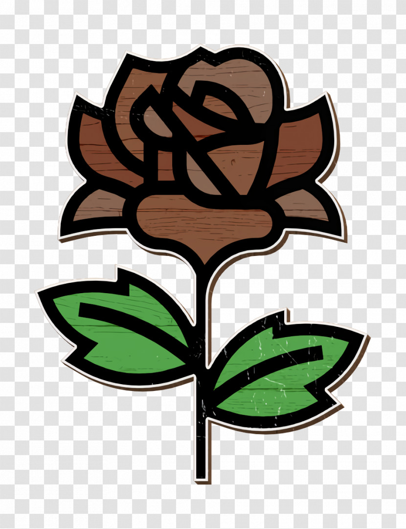 Rose Icon Rock And Roll Icon Transparent PNG