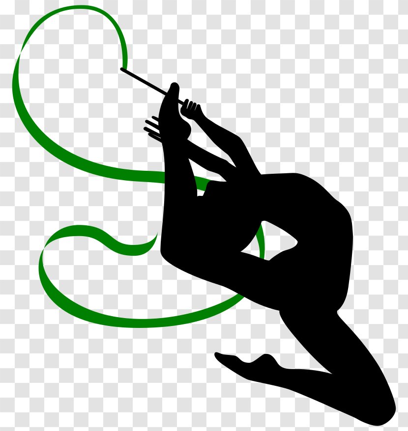 Rhythmic Gymnastics Ribbon Clip Art - Leaf - Rhythm Cliparts Transparent PNG
