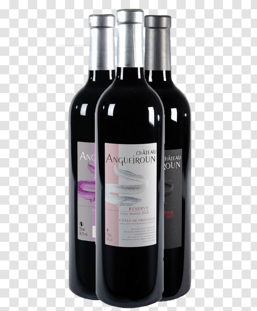 Red Wine Liqueur Glass Bottle - Se Transparent PNG