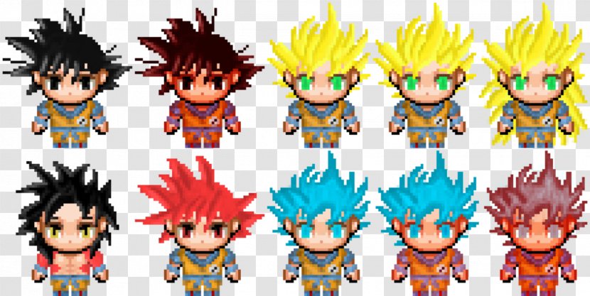 Goku RPG Maker 2003 2000 MV VX - Silhouette Transparent PNG