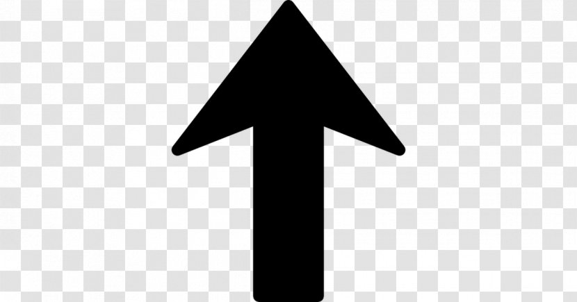 Arrow - Black And White - Sign Transparent PNG