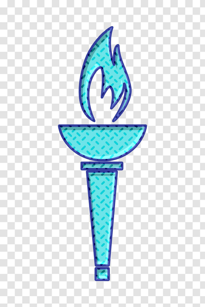 Torch Icon Tools And Utensils Icon Torch With Fire Icon Transparent PNG