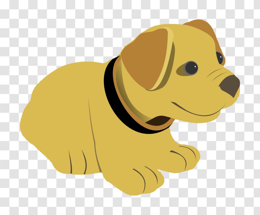 Dog Breed Puppy Clip Art - Yellow - Cute Transparent PNG