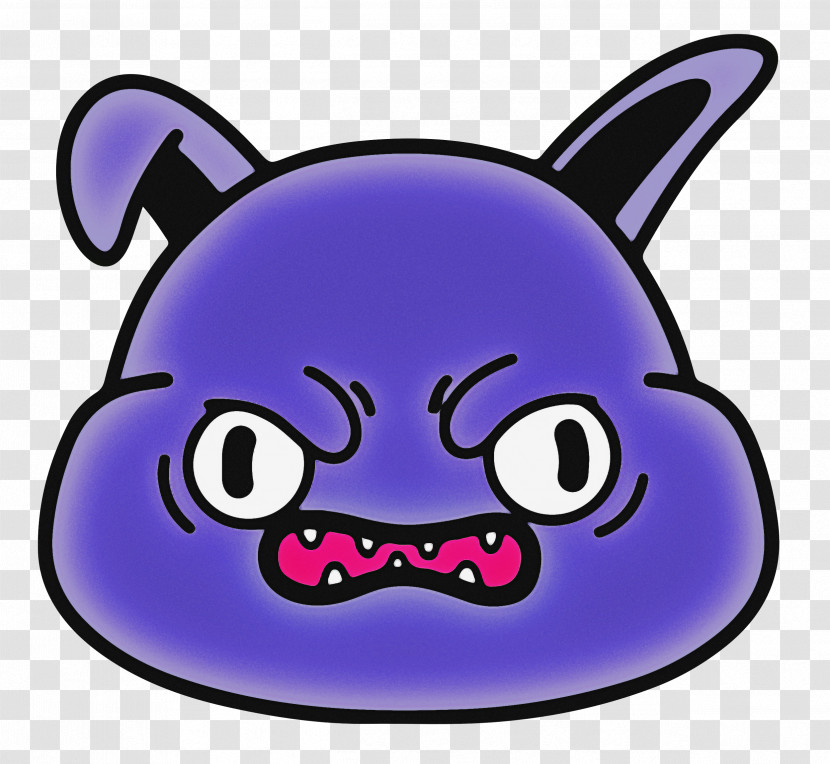 Monster Head Halloween Transparent PNG