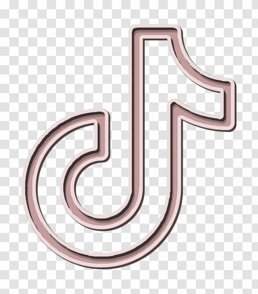 Tik Tok Icon Social Network Icon Transparent PNG