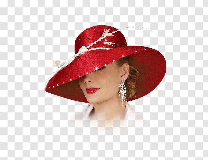 Hat Woman Headgear Clothing Accessories Fedora - Sombrero Transparent PNG