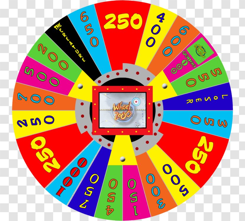 Graphic Design Art Text Game - Wheel 2000 - Of Fortune Transparent PNG