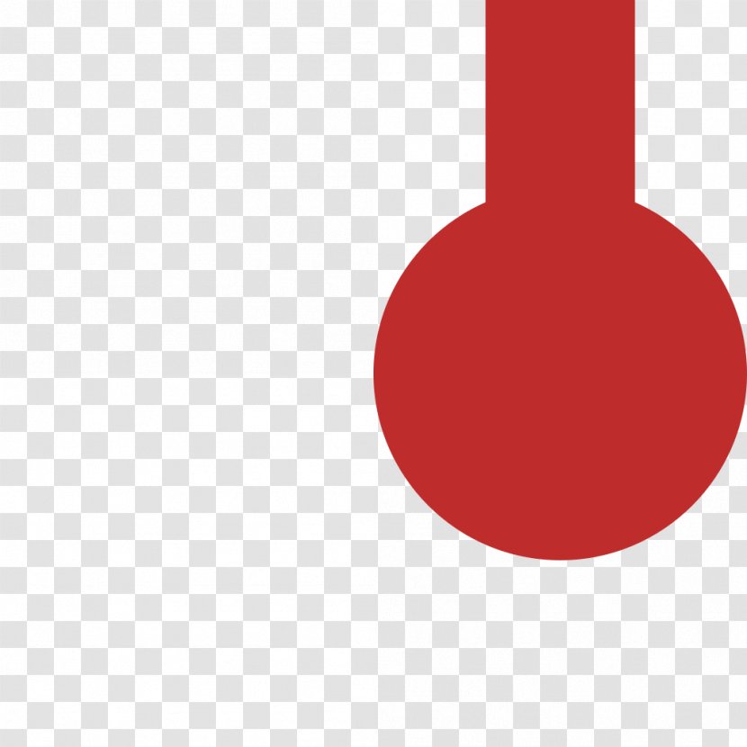 Line Font - Red - Thumbtack Transparent PNG