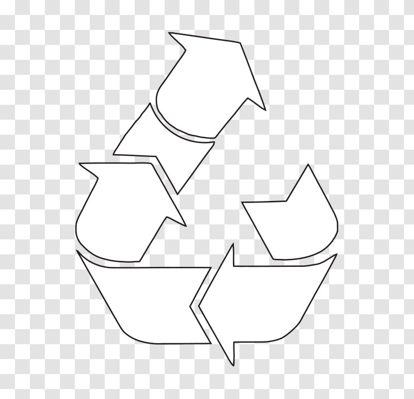 Upcycling Recycling Symbol Clip Art - Footprint Outline Transparent PNG