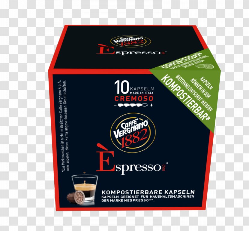 Coffee Espresso CAFFÈ VERGNANO 1882 0 Brand Transparent PNG
