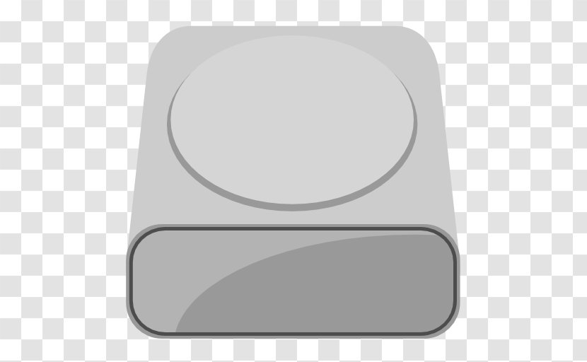 Square Angle Line - Grey - System Hdd Transparent PNG