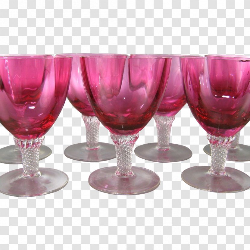 Wine Glass Cranberry Champagne Transparent PNG