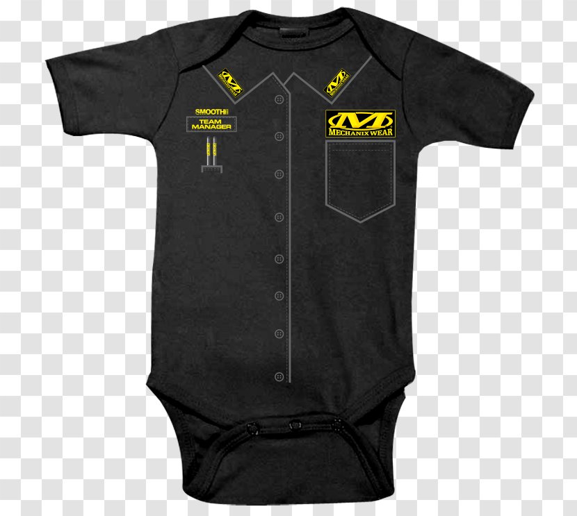 T-shirt Romper Suit Infant Clothing Bodysuit - Bib Transparent PNG