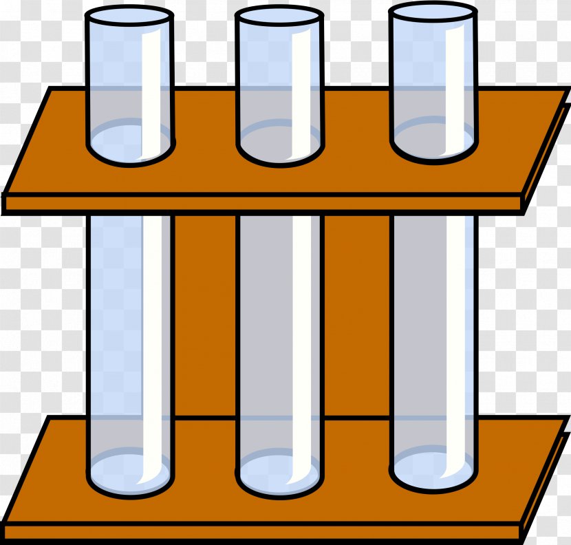 Test Tube Rack Holder Laboratory Clip Art - Flask - Page Cliparts Transparent PNG